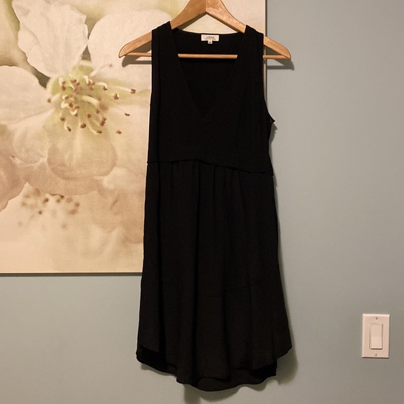 WILFRED VIGNETTE DRESS BLACK SIZE 0 - Picture 4 of 4